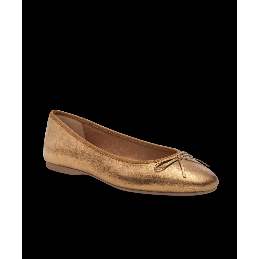 Birdies The Hummingbird - Vintage Gold Leather Size 7.57.5